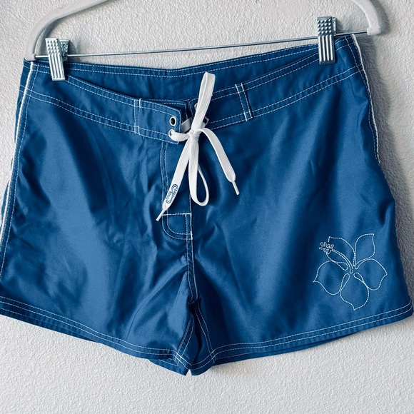 Pants - VTG! Crazy Shirts Blue Board Shorts. Size 9